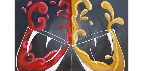 Red and White Date Night - Paint and Sip in San Francisco | Classpop!\u2122