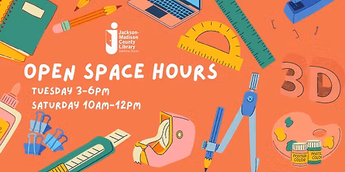 Open Space Hours - Tuesdays