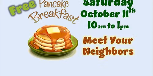 Free Pancake Breakfast