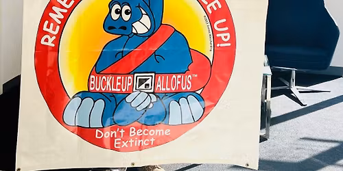 Bucky The Buckle Up Dinosaur Safety Event