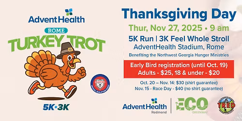AdventHealth Rome Turkey Trot