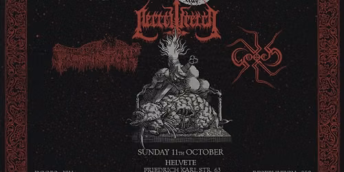 Mis\u00deyrming, Necrowretch, Profanation, Gorrch@Helvete, Oberhausen 11\/10\/2026