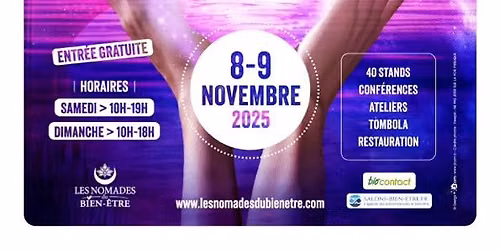 4\u00e8me \u00e9dition - Salon du Bien-\u00catre - Saint-Amand-Montrond (18) - 12 et 13 Septembre 2026