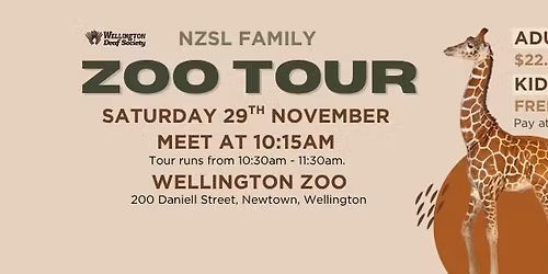 NZSL-Interpreted Zoo Tour