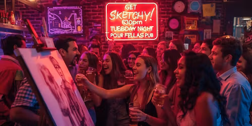 Get Sketchy Game Night hosted by 98.3 The Penguin FM