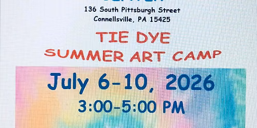 Tie Dye Art Camp Day 4