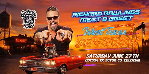  Gas Monkey Garage Richard Rawlings West Texas SuperShow Odessa 