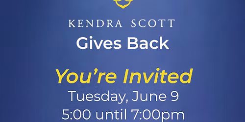 Kendra Scott Gives Back!
