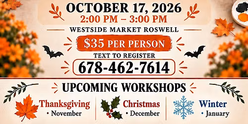 Halloween DIY Doormat Workshop