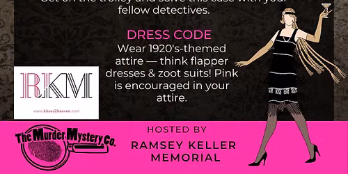 15th annual Pink Tie Affair Murder Mystery