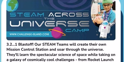 \ud83d\ude80Space Camp: STEAM Across the Universe (Waukee)