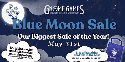 Blue Moon Sale!