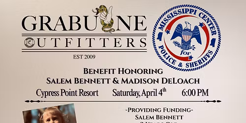 GRABUONE Benefit for Salem Bennett & Madison DeLoach