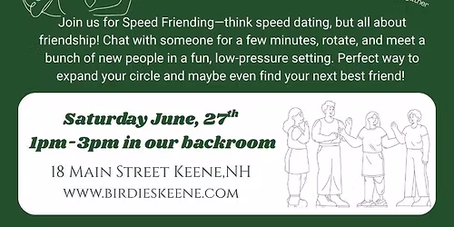 Speed Friending!