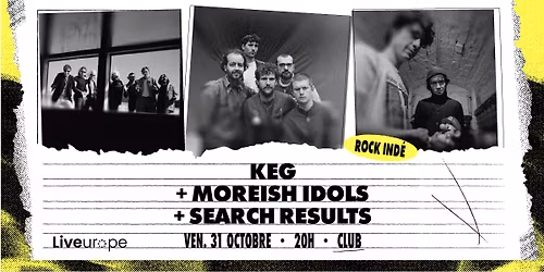 KEG + Moreish Idols + Search Results \u2219 L'A\u00e9ronef\u23a5Club