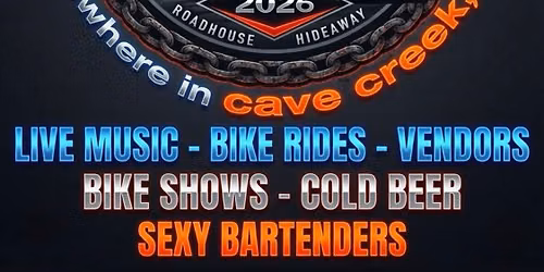 BIKETOBERALLY - Roadhouse - Cave Creek, AZ