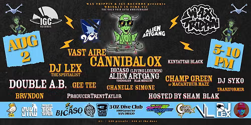 WAX TRIPPIN presents: Cannibal Ox - The Cold Vein 25th Anniversary Tour