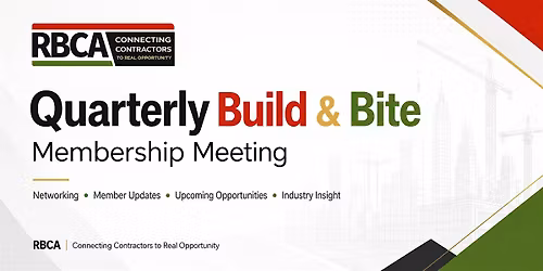 Quarterly Build & Bite \u2014 Q2 Membership Meeting