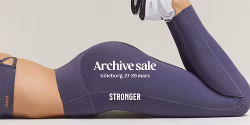 Stronger Archive Sale GBG
