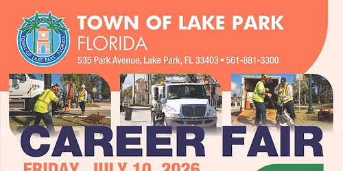 TOWN OF LAKE PARK CAREER FAIR: STORMWATER