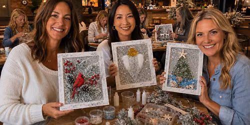 Craftie Night in South Bend - Winter Glimmer Frames