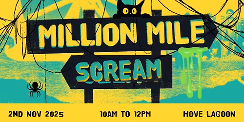 Hove Lagoon - Million Mile Scream beach clean