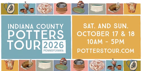 Indiana County Potters Tour 2026 (Pennsylvania)