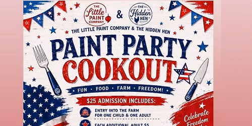 Pre-4th of July Paint Party & Cookout \ud83c\udf2d\ud83c\uddfa\ud83c\uddf8