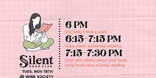 Silent Book Club at Wine Society
