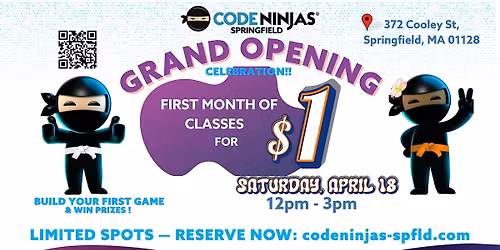 Code Ninjas Springfield Grand Opening Celebration