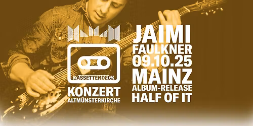 Kassettendeck w\/ Jaimi Faulkner Band