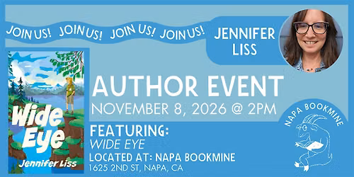 Meet + Greet: Wide Eye by Jennifer Liss