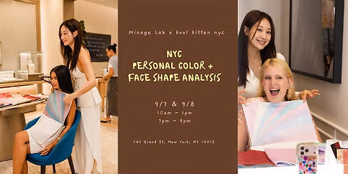 NYC PERSONAL COLOR + FACE SHAPE ANALYSIS