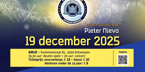 Kerstconcert Koninklijke Muziekkapel Politie Antwerpen