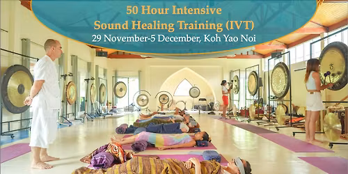 50h Intensive Sound Healing Training (IVT Level 1)
