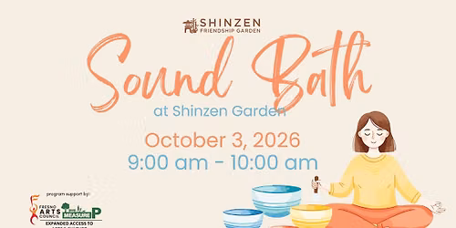 Sound Bath at Shinzen Garden