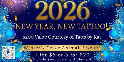 NEW YEAR, NEW TATTOO Raffle