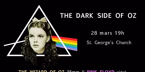 THE DARK SIDE OF OZ - Wizard Of Oz 35mm X Pink Floyd vinyle 