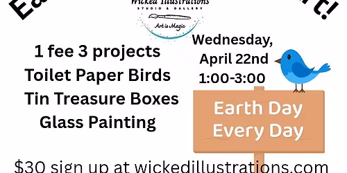 Earth Day Recycled Art