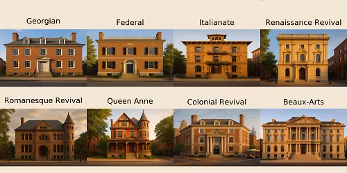 Philadelphia Architectural Style Bonus Hike: Greatest Hits from All Styles