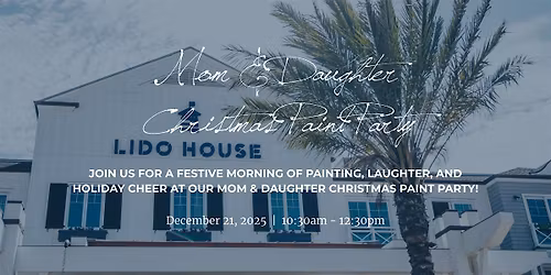 Mom & Daughter Christmas Paint Party