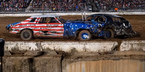2026 Demolition Derby brought to you by Stoney Roberts Demolition