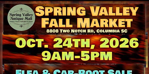Spring Valley Fall Market