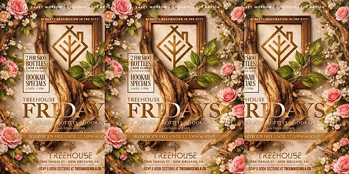 Treehouse FRIDAYS | Every FRIDAY Night