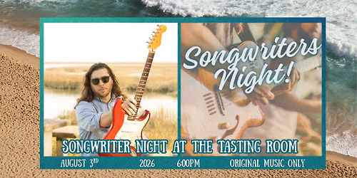 Songwriter Night at The Tasting Room ft. Austin Perry