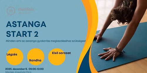 Astanga START 2 - bevezet\u00e9s az els\u0151 sorozatba