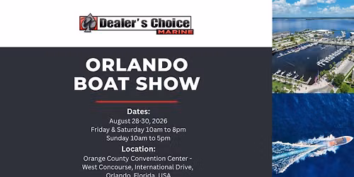Fall 2026 Orlando Boat Show