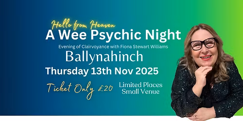 A Wee Psychic Night in Ballynahinch