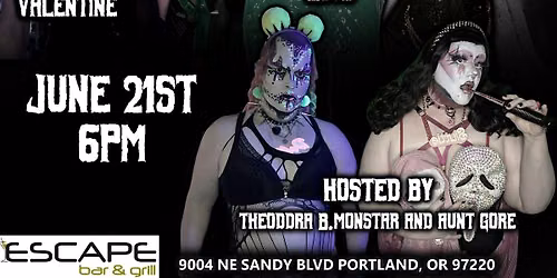 Creepy Critters Horror Show At Escape Bar & Grill