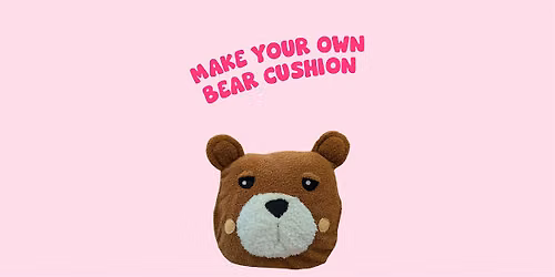 Make your own bear cushion